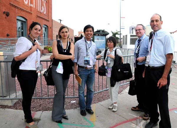 Anthony Advincula With Some Members of the NYCMA Group