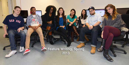 Feature Writing 2013